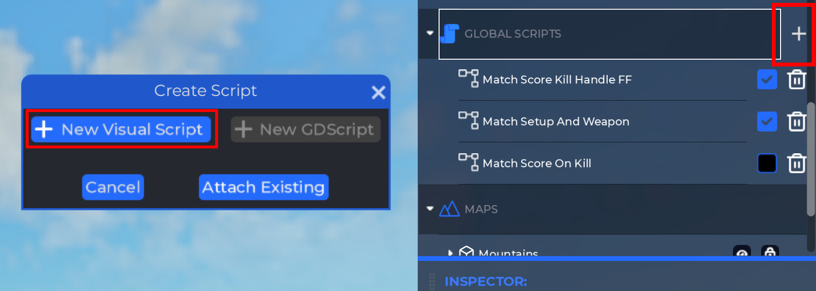 Global scripts